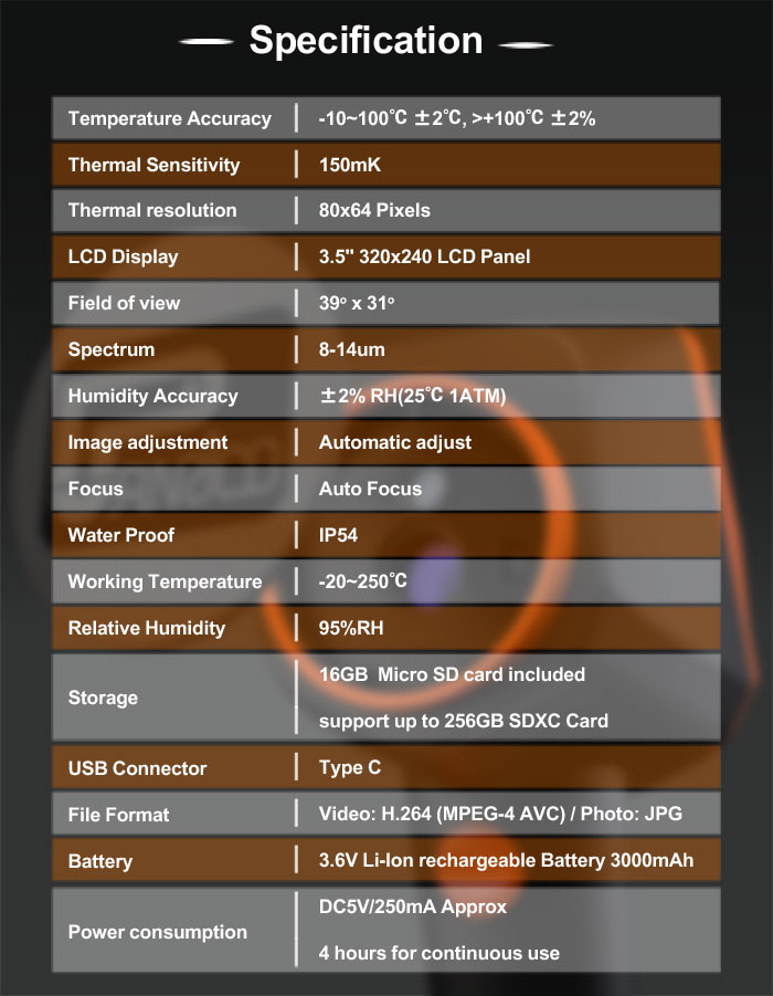 NKH1紅外線熱像儀